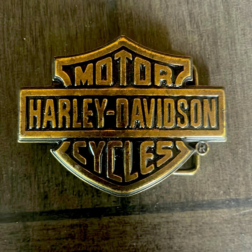 Harley Davidson belt buckle